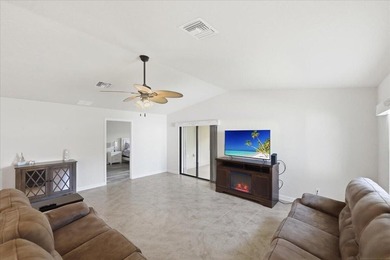 This beautiful 2017 built home is located in the highly on Spanish Lakes I in Florida - for sale on GolfHomes.com, golf home, golf lot