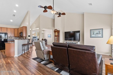 Beautiful 4 bedroom, 3 bath home with a courtyard garage entry on Crow Creek Golf Club in North Carolina - for sale on GolfHomes.com, golf home, golf lot