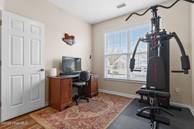 Beautiful 4 bedroom, 3 bath home with a courtyard garage entry on Crow Creek Golf Club in North Carolina - for sale on GolfHomes.com, golf home, golf lot