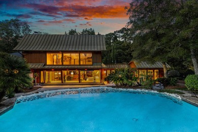 A one-of-a-kind contemporary masterpiece, 901 Red Coat Run is on Snee Farm Country Club in South Carolina - for sale on GolfHomes.com, golf home, golf lot