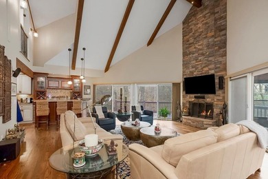 Welcome home! Step into a stunning Great Room highlighted by a on Lake Quivira Country Club in Kansas - for sale on GolfHomes.com, golf home, golf lot