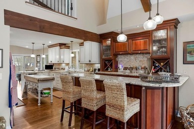 Welcome home! Step into a stunning Great Room highlighted by a on Lake Quivira Country Club in Kansas - for sale on GolfHomes.com, golf home, golf lot