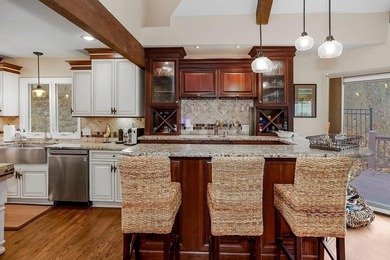 Welcome home! Step into a stunning Great Room highlighted by a on Lake Quivira Country Club in Kansas - for sale on GolfHomes.com, golf home, golf lot