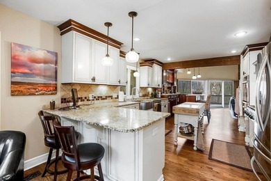 Welcome home! Step into a stunning Great Room highlighted by a on Lake Quivira Country Club in Kansas - for sale on GolfHomes.com, golf home, golf lot