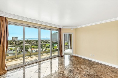 Just one block from the Las Vegas Strip, this residence blends on Las Vegas Country Club in Nevada - for sale on GolfHomes.com, golf home, golf lot