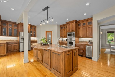 Tucked at the end of a secluded drive and enveloped by nearly an on Lake Oswego Municipal Golf Course in Oregon - for sale on GolfHomes.com, golf home, golf lot