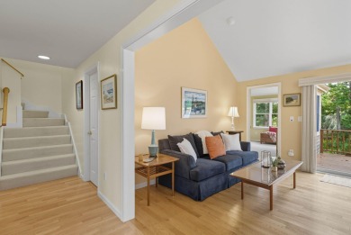 Popular D model townhome overlooking the 1st tee and fairway in on  in Massachusetts - for sale on GolfHomes.com, golf home, golf lot