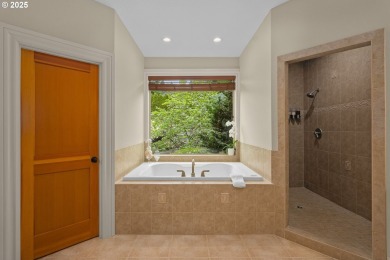 Tucked at the end of a secluded drive and enveloped by nearly an on Lake Oswego Municipal Golf Course in Oregon - for sale on GolfHomes.com, golf home, golf lot