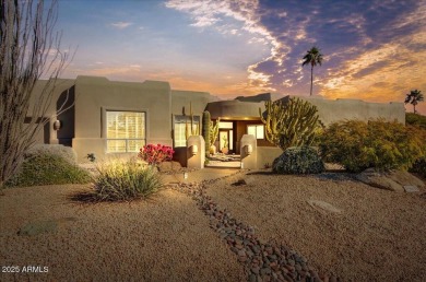 BEAUTIFUL CUSTOM HOME with unmatched views of the 5th hole of on Rio Verde Country Club - Quail Run in Arizona - for sale on GolfHomes.com, golf home, golf lot