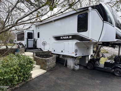 Beautifully landscaped LAKEFRONT RV lot in the sought after on Bent Creek Golf Course in Tennessee - for sale on GolfHomes.com, golf home, golf lot