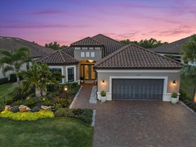 This Pallazio home epitomizes luxury living, seamlessly blending on Esplanade Golf and Country at Lakewood Ranch in Florida - for sale on GolfHomes.com, golf home, golf lot