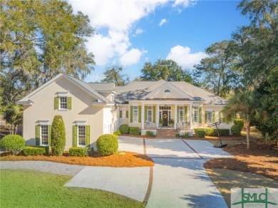This gorgeous home welcomes you with beautiful curb appeal that on The Landings Club - Palmetto in Georgia - for sale on GolfHomes.com, golf home, golf lot