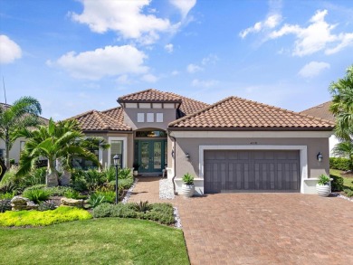 This Pallazio home epitomizes luxury living, seamlessly blending on Esplanade Golf and Country at Lakewood Ranch in Florida - for sale on GolfHomes.com, golf home, golf lot