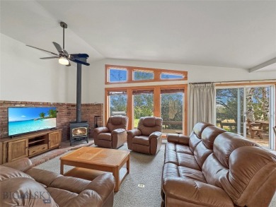 Beautiful home overlooking the second fairway of Madison Meadows on Madison Meadows Golf Course in Montana - for sale on GolfHomes.com, golf home, golf lot