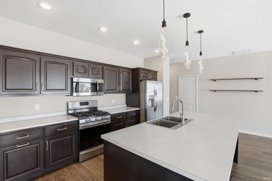 Welcome to this beautifully maintained 2020 Windsor-built ranch on Bridgewater Golf Club in Indiana - for sale on GolfHomes.com, golf home, golf lot