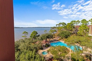 Perched on the top floor with panoramic views of Lake Powell, a on Sharks Tooth Golf Club in Florida - for sale on GolfHomes.com, golf home, golf lot