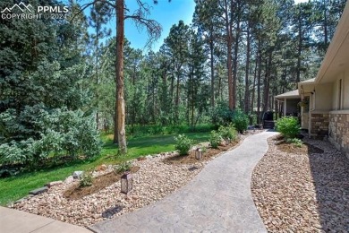 Stunning Stucco and Stone Rancher with Detached Garage/Workshop on Woodmoor Pines Country Club in Colorado - for sale on GolfHomes.com, golf home, golf lot