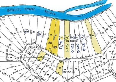 Side by Side, Undeveloped South Fork River Bluff Lots - on Cherokee Village North Course in Arkansas - for sale on GolfHomes.com, golf home, golf lot