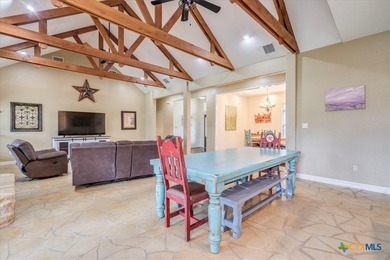 Welcome home to 302 Guadalupe River Drive, a custom waterfront on Golf Club of Seguin in Texas - for sale on GolfHomes.com, golf home, golf lot