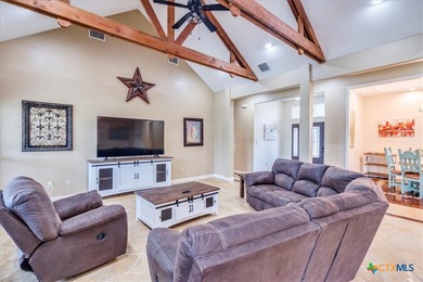 Welcome home to 302 Guadalupe River Drive, a custom waterfront on Golf Club of Seguin in Texas - for sale on GolfHomes.com, golf home, golf lot