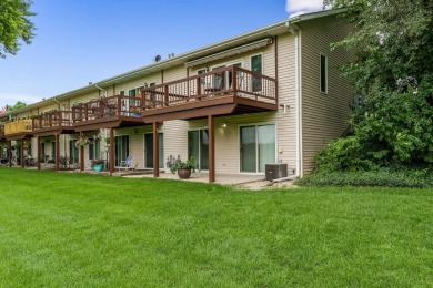 Sought-after end-unit condo overlooking Beautiful Krueger Golf on Krueger-Haskell Golf Course in Wisconsin - for sale on GolfHomes.com, golf home, golf lot