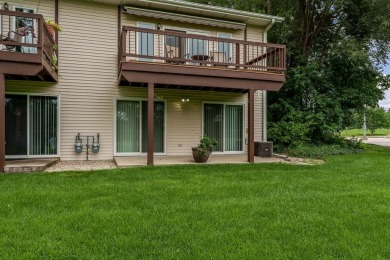 Sought-after end-unit condo overlooking Beautiful Krueger Golf on Krueger-Haskell Golf Course in Wisconsin - for sale on GolfHomes.com, golf home, golf lot