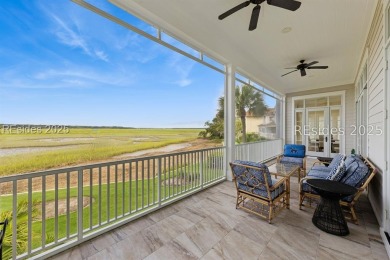 Experience the pinnacle of Lowcountry living with panoramic on Belfair Golf Club in South Carolina - for sale on GolfHomes.com, golf home, golf lot