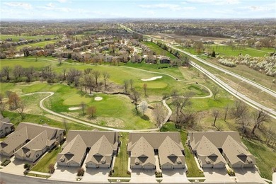 Rare END UNIT in maintenance-provided Staley Farms overlooking on Staley Farms Golf Club in Missouri - for sale on GolfHomes.com, golf home, golf lot