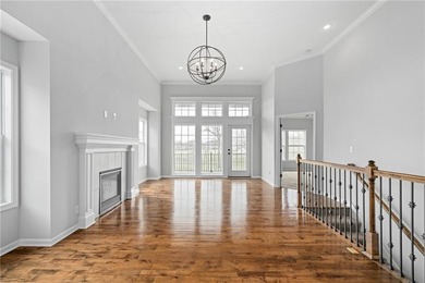 Rare END UNIT in maintenance-provided Staley Farms overlooking on Staley Farms Golf Club in Missouri - for sale on GolfHomes.com, golf home, golf lot