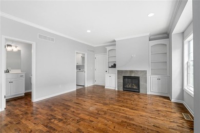 Rare END UNIT in maintenance-provided Staley Farms overlooking on Staley Farms Golf Club in Missouri - for sale on GolfHomes.com, golf home, golf lot