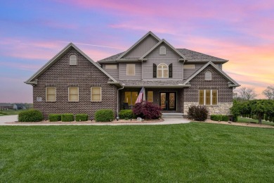 Experience luxury & comfort in this custom-built home with over on Sugar Ridge Golf Club in Indiana - for sale on GolfHomes.com, golf home, golf lot
