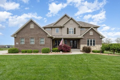 Experience luxury & comfort in this custom-built home with over on Sugar Ridge Golf Club in Indiana - for sale on GolfHomes.com, golf home, golf lot