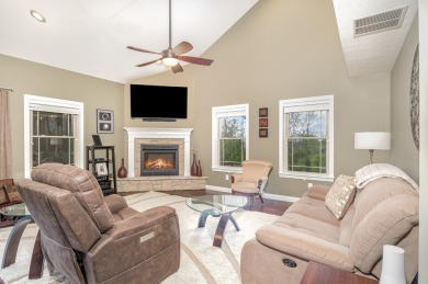 Experience luxury & comfort in this custom-built home with over on Sugar Ridge Golf Club in Indiana - for sale on GolfHomes.com, golf home, golf lot