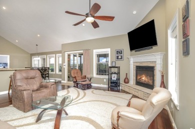 Experience luxury & comfort in this custom-built home with over on Sugar Ridge Golf Club in Indiana - for sale on GolfHomes.com, golf home, golf lot