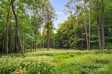 Secluded mountain cabin on three lots totaling 2.74 acres with on Wolf Laurel Country Club in North Carolina - for sale on GolfHomes.com, golf home, golf lot