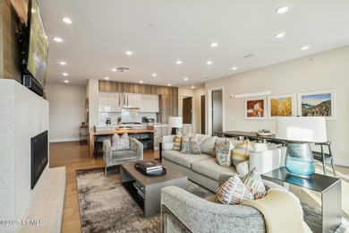 Enjoy this premiere location in Canyons Village with true ski-in on Canyons Golf Course in Utah - for sale on GolfHomes.com, golf home, golf lot