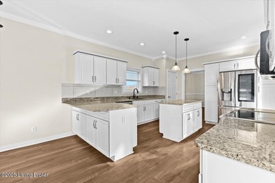 Imagine waking up, coffee in hand on your covered back deck on Eagle Creek Golf Course in Kentucky - for sale on GolfHomes.com, golf home, golf lot