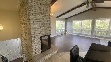 Welcome home to this Beautiful updated 4 bedroom, 2 bath home on Lakes of the Four Seasons Country Club in Indiana - for sale on GolfHomes.com, golf home, golf lot