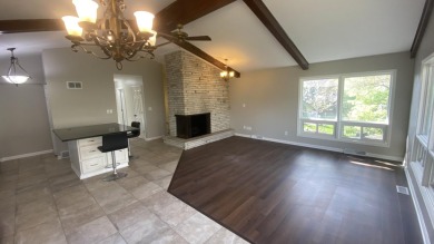 Welcome home to this Beautiful updated 4 bedroom, 2 bath home on Lakes of the Four Seasons Country Club in Indiana - for sale on GolfHomes.com, golf home, golf lot