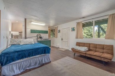 Treehouse vibes and Moonridge magic--this cabin places you at on Big Bear Mountain Ski and Golf Resort in California - for sale on GolfHomes.com, golf home, golf lot