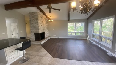 Welcome home to this Beautiful updated 4 bedroom, 2 bath home on Lakes of the Four Seasons Country Club in Indiana - for sale on GolfHomes.com, golf home, golf lot