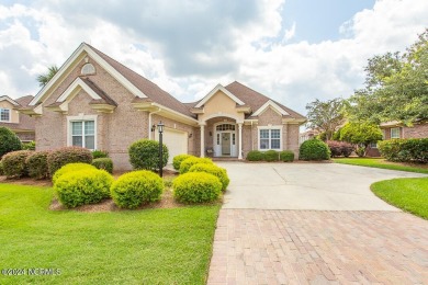 : BEAUTIFUL 3 BR, 2 BA, 2 CAR GARAGE BRICK HOME IN THE MUCH on Ocean Ridge Plantation in North Carolina - for sale on GolfHomes.com, golf home, golf lot