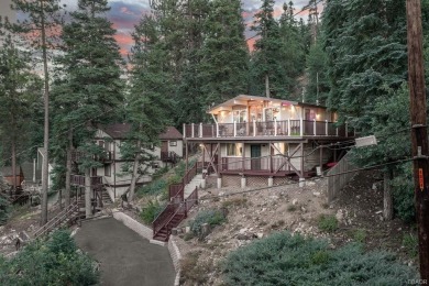 Treehouse vibes and Moonridge magic--this cabin places you at on Big Bear Mountain Ski and Golf Resort in California - for sale on GolfHomes.com, golf home, golf lot