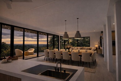 An elegant residence designed around openness, perspective, and on  in  - for sale on GolfHomes.com, golf home, golf lot