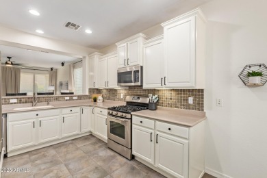 Welcome Home! This beautifully remodeled and  furnished 2 bed, 2 on The Golf Club At Johnson Ranch in Arizona - for sale on GolfHomes.com, golf home, golf lot
