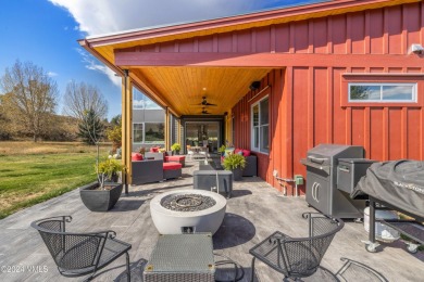 116 Thresher Ct is a unique, custom-designed home built in 2017 on Eagle Ranch in Colorado - for sale on GolfHomes.com, golf home, golf lot