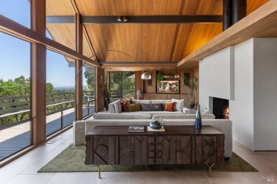 Featured in Architecture + Design magazine in April 2025, this on Green Valley Country Club in California - for sale on GolfHomes.com, golf home, golf lot