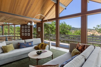 Featured in Architecture + Design magazine in April 2025, this on Green Valley Country Club in California - for sale on GolfHomes.com, golf home, golf lot