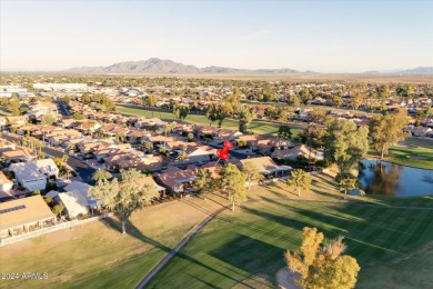 Welcome home to this desert haven on the 17th green of a private on Palo Verde Golf and Country Club in Arizona - for sale on GolfHomes.com, golf home, golf lot