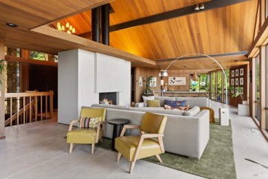 Featured in Architecture + Design magazine in April 2025, this on Green Valley Country Club in California - for sale on GolfHomes.com, golf home, golf lot